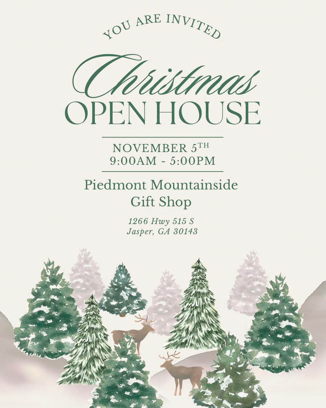 Christmas Open House