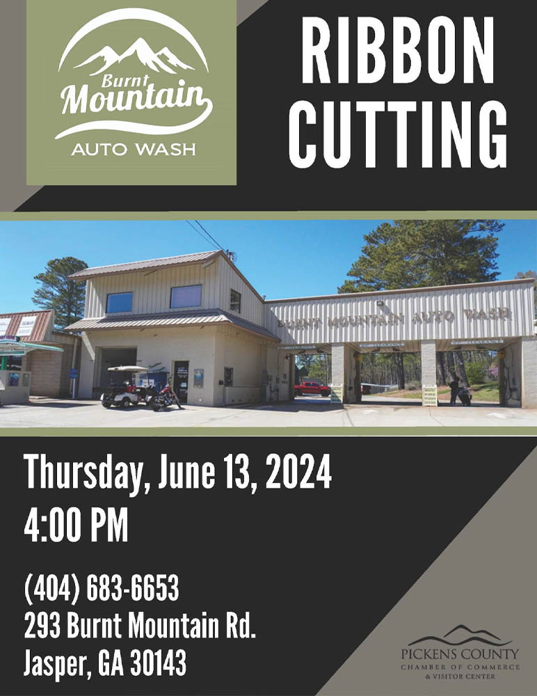 Ribbon Cutting: Burnt Mountain Auto Wash