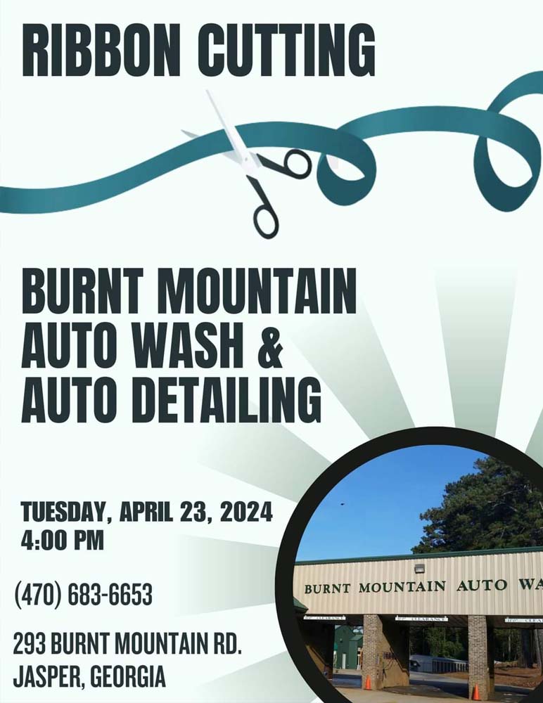 Ribbon Cutting: Burnt Mountain Auto Wash