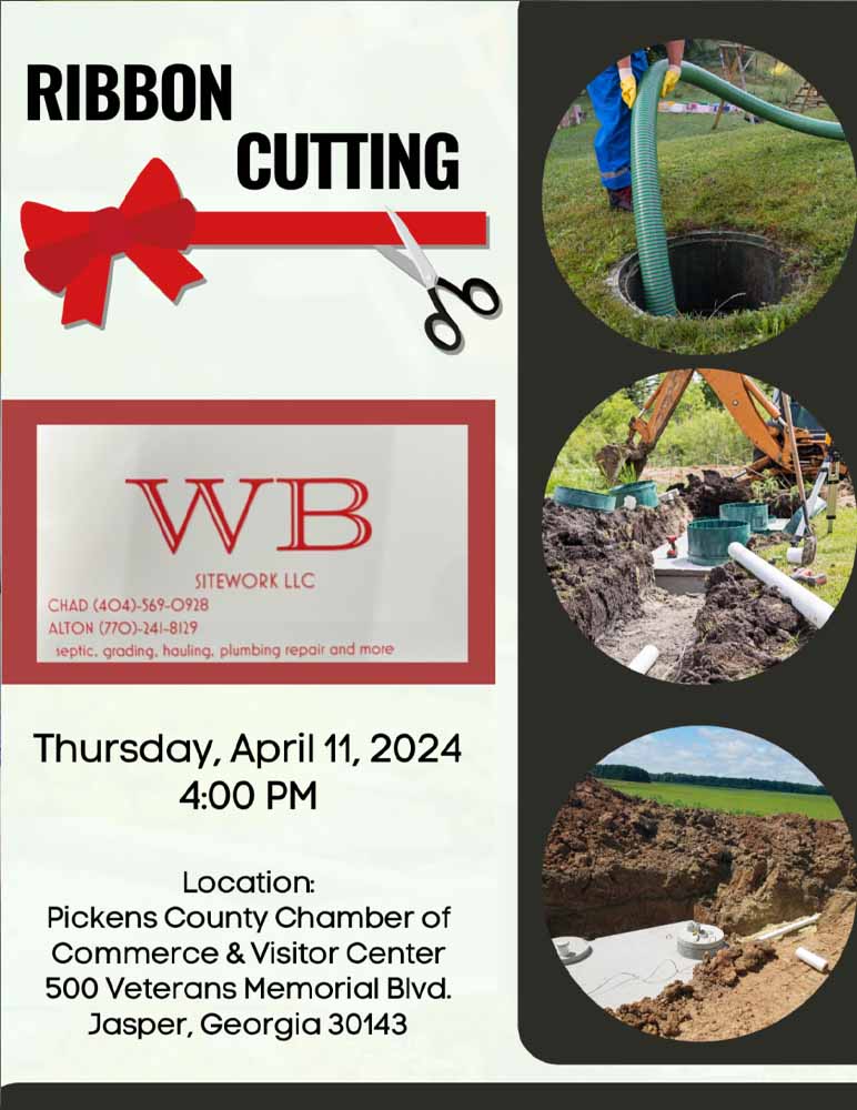 Ribbon Cutting: WB Sitework LLC
