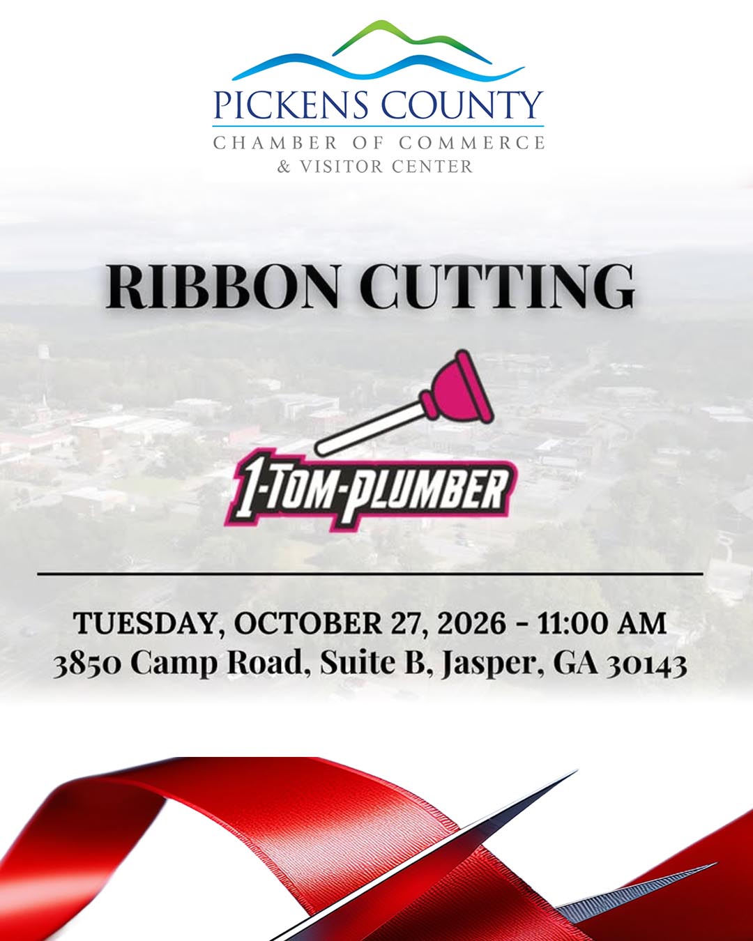Ribbon Cutting: 1-Tom-Plumber