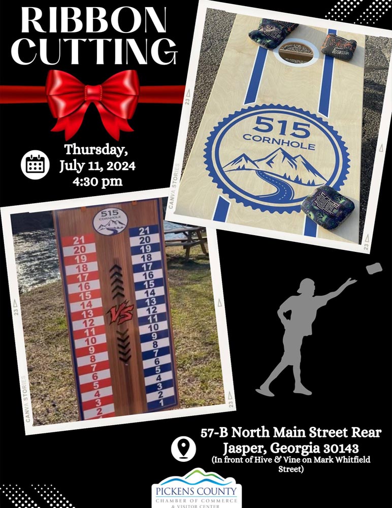 Ribbon Cutting: 515 Cornhole