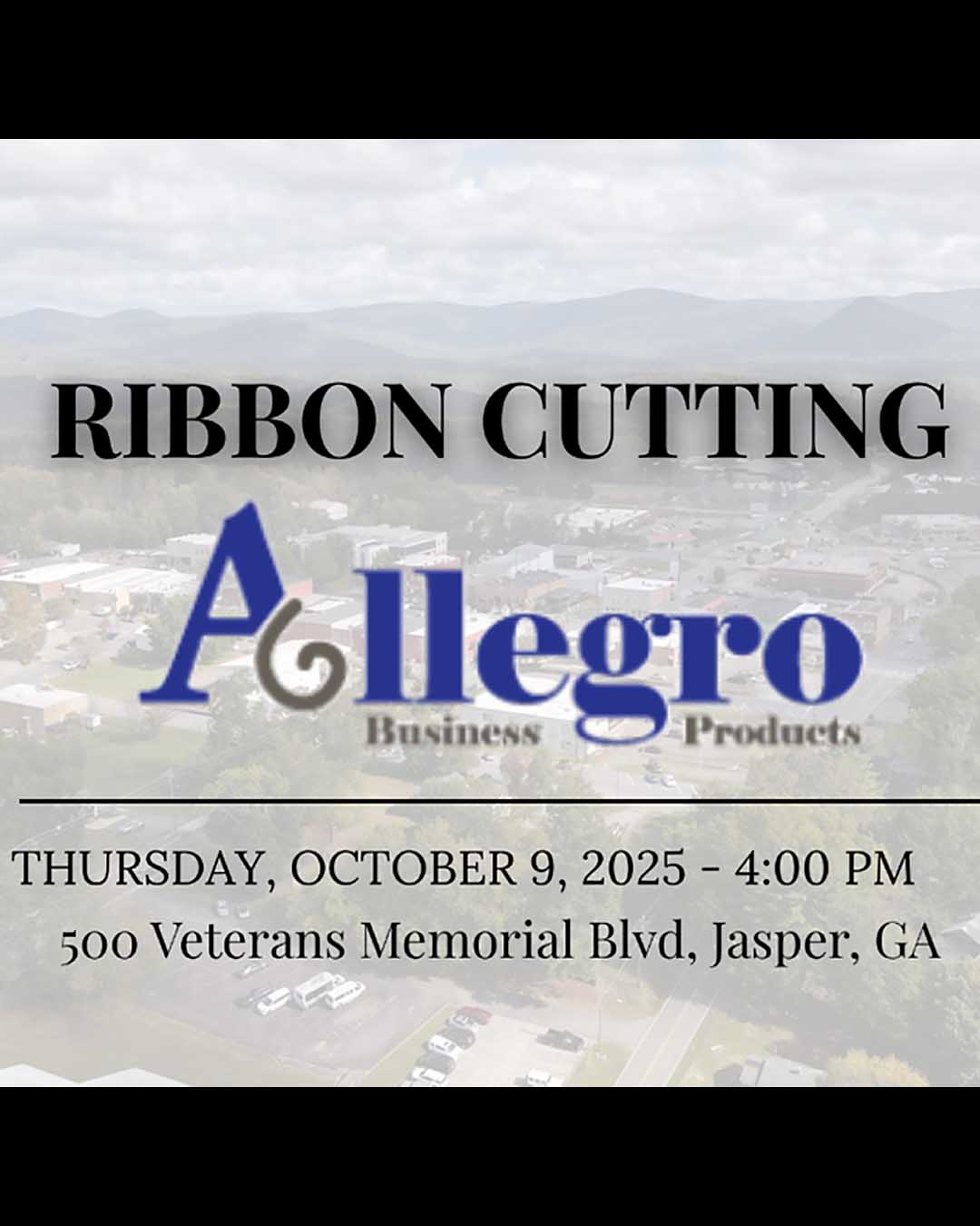 Ribbon Cutting: Allegro Business Products