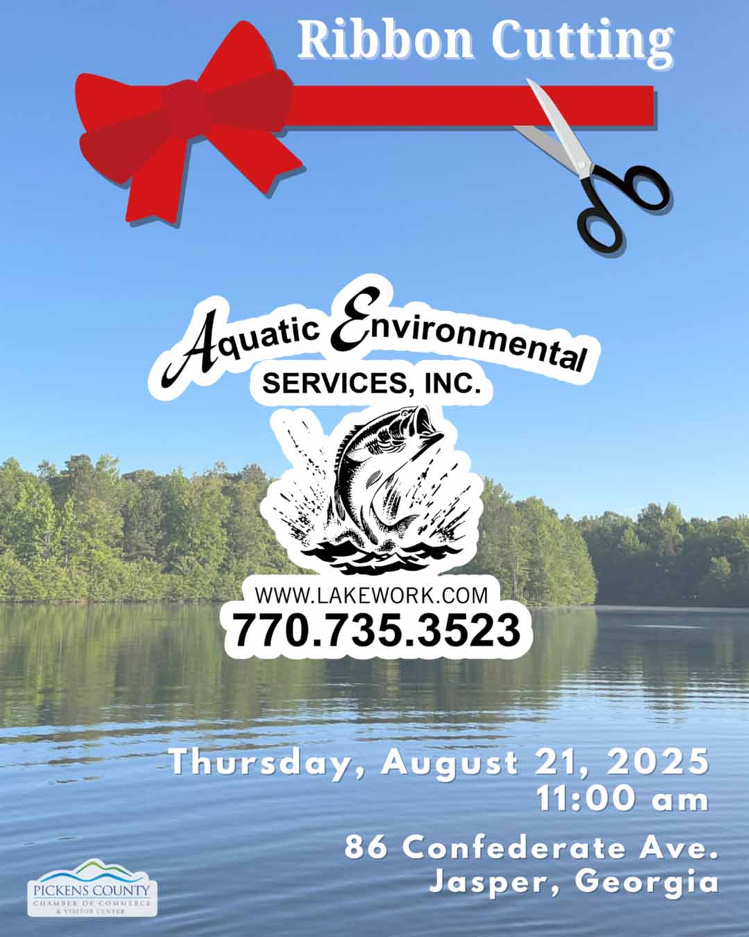 Ribbon Cutting: Aquatic Environmental Services
