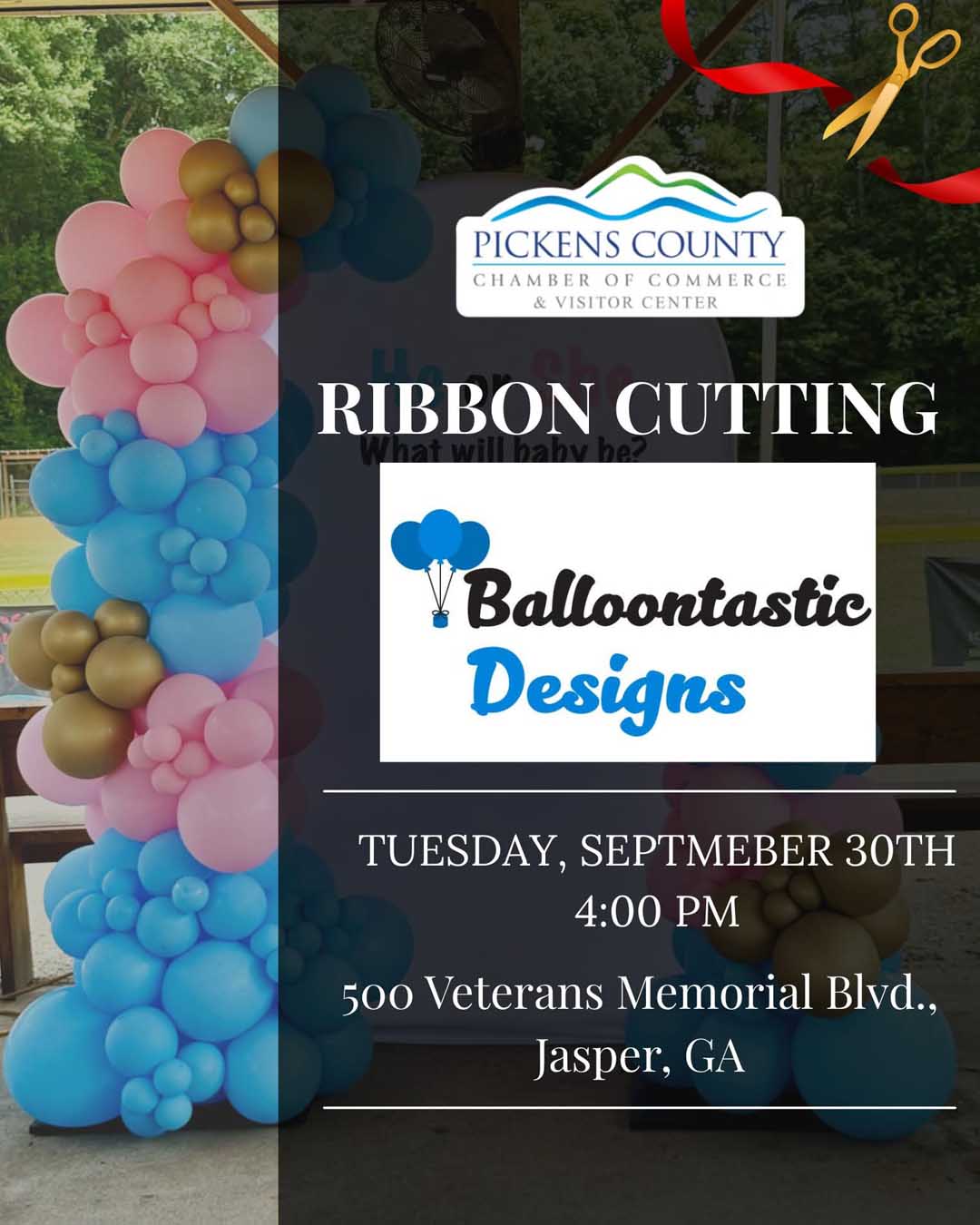 Ribbon Cutting: Balloontastic Designs