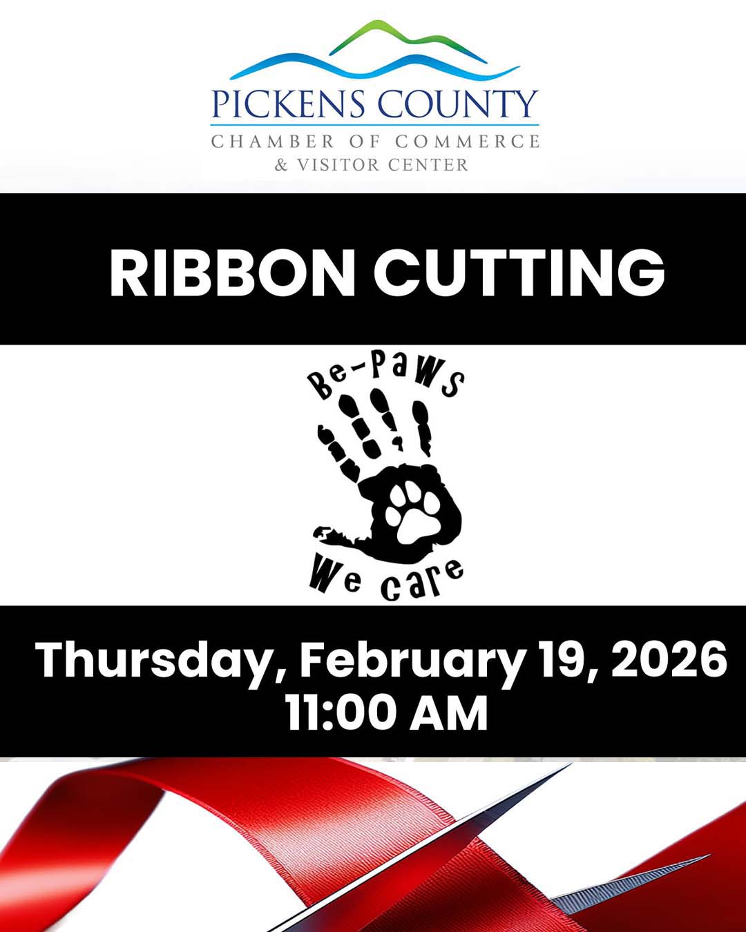 Ribbon Cutting: Be-Paws We Care