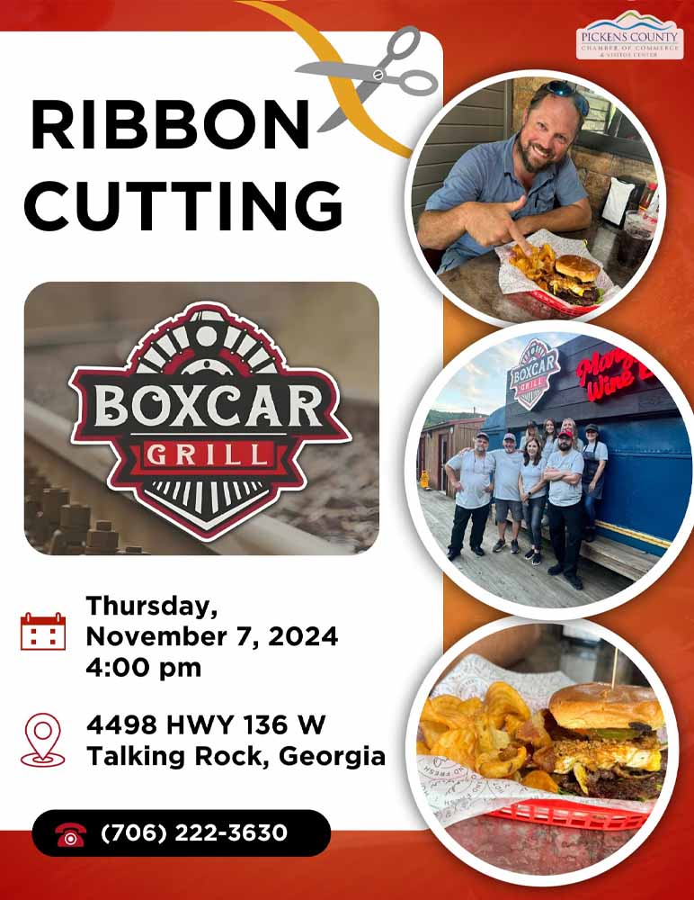 Ribbon Cutting: Boxcar Grill