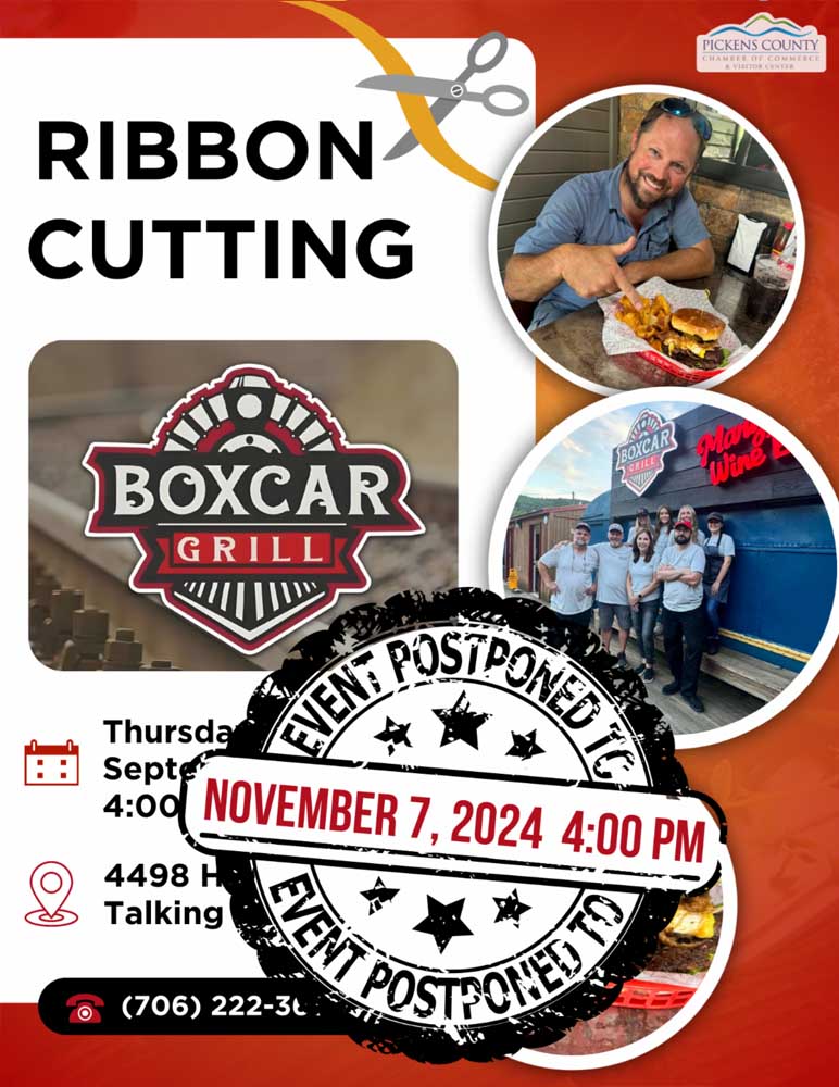 Ribbon Cutting: Boxcar Grill (POSTPONED)