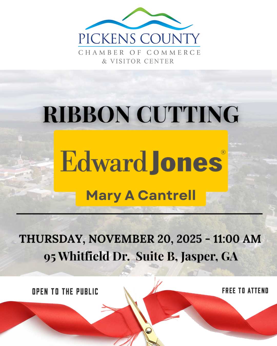 Ribbon Cutting: Edward Jones