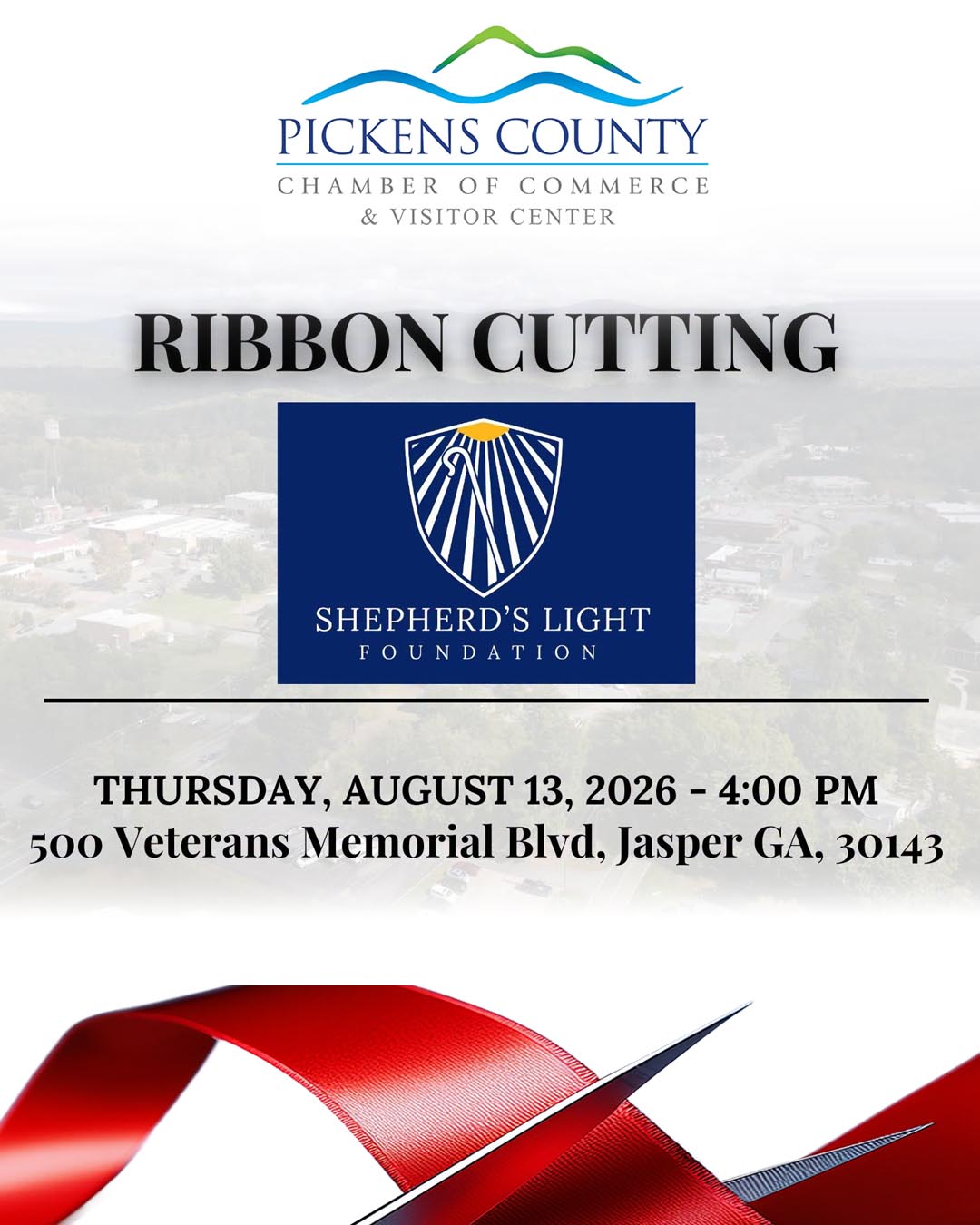 Ribbon Cutting:  Shepherd