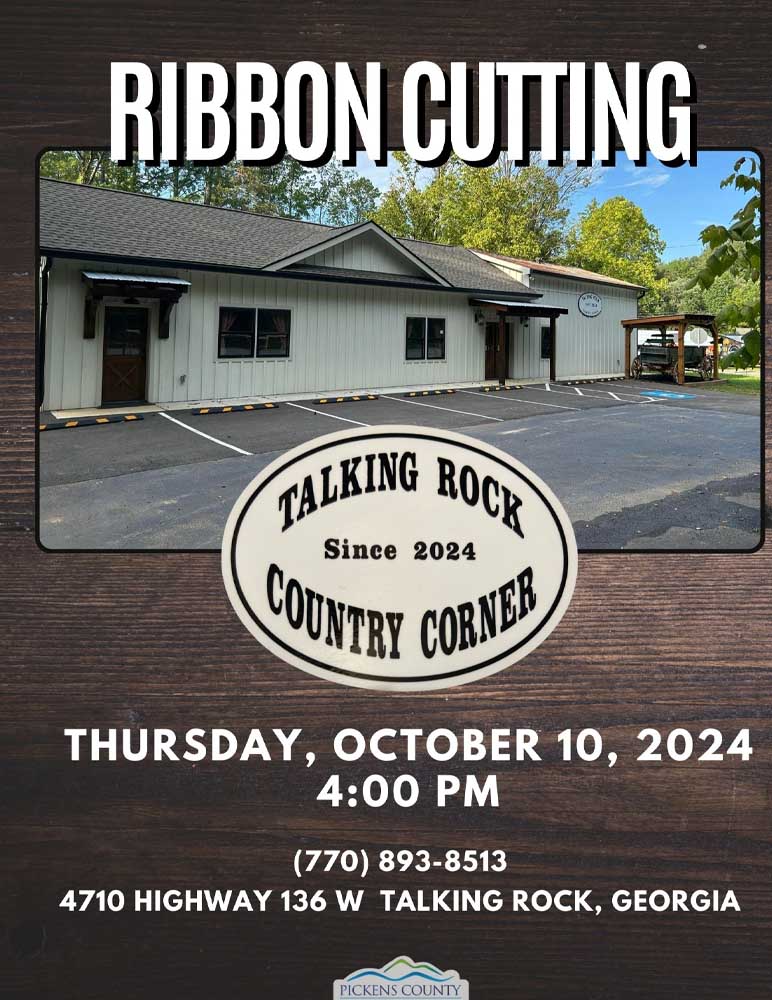 Ribbon Cutting: Talking Rock Country Corner