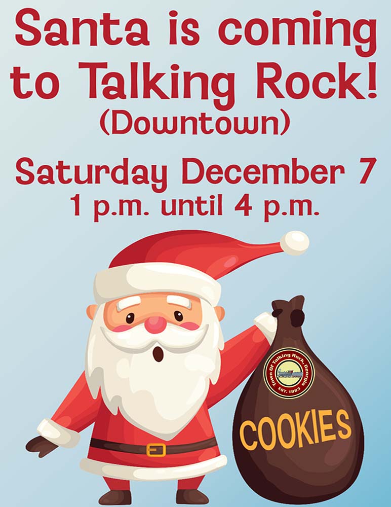 Santa is Coming to Talking Rock