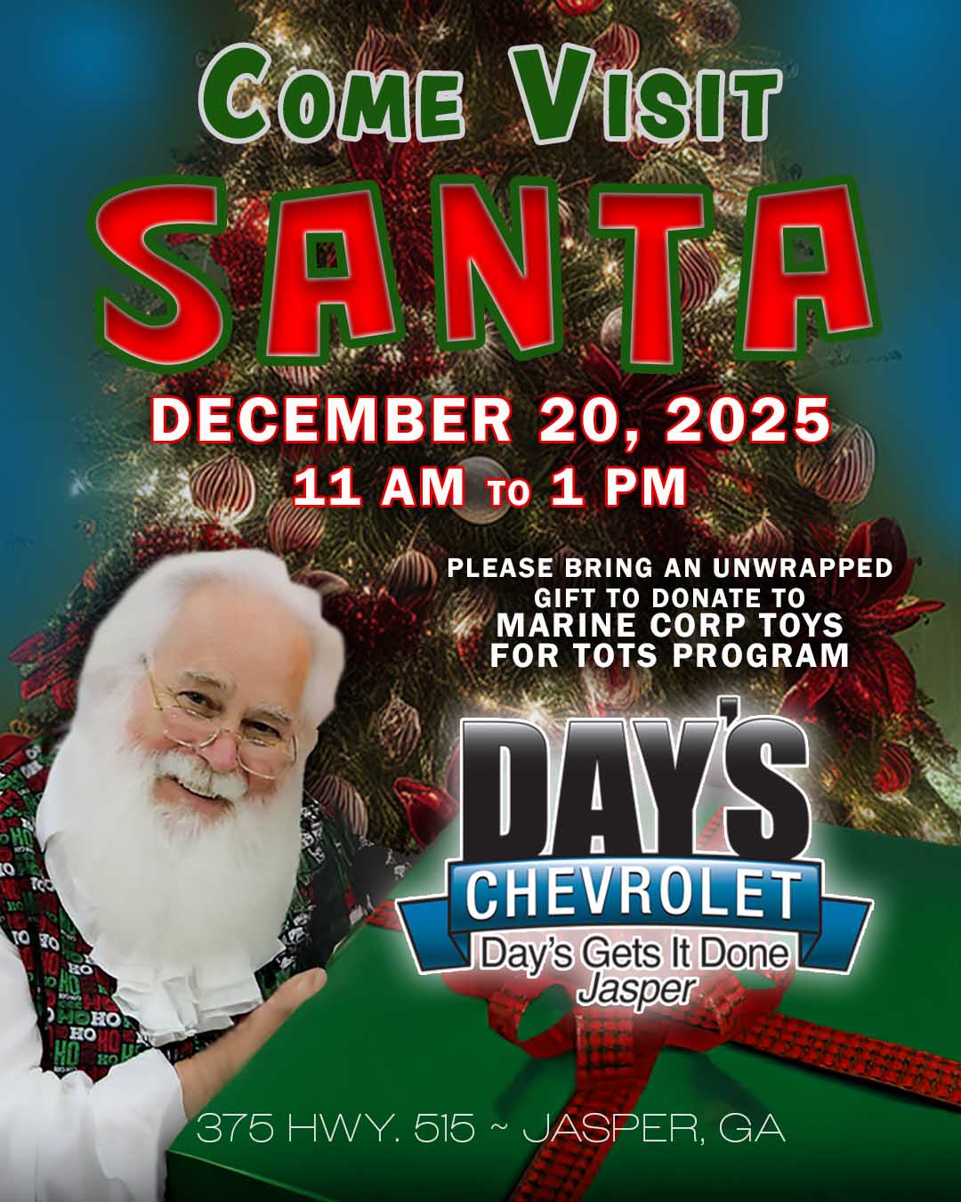 Visit Santa at Day
