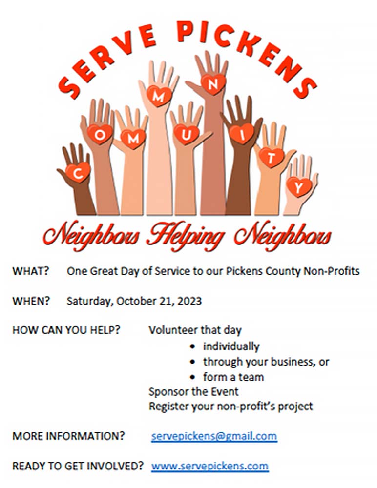 Serve Pickens - Neighbors Helping Neighbors