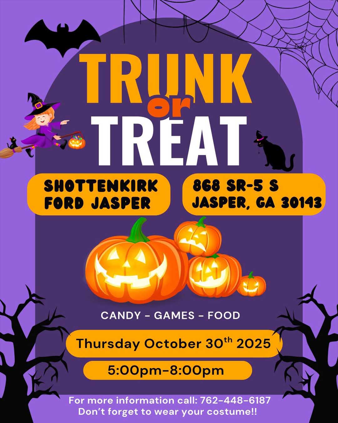Shottenkirk Ford Trunk or Treat