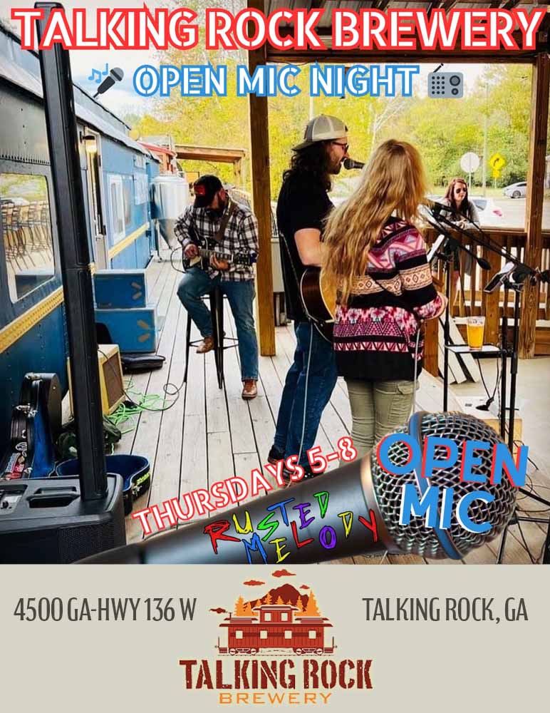 Talking Rock Brewery Open Mic Night