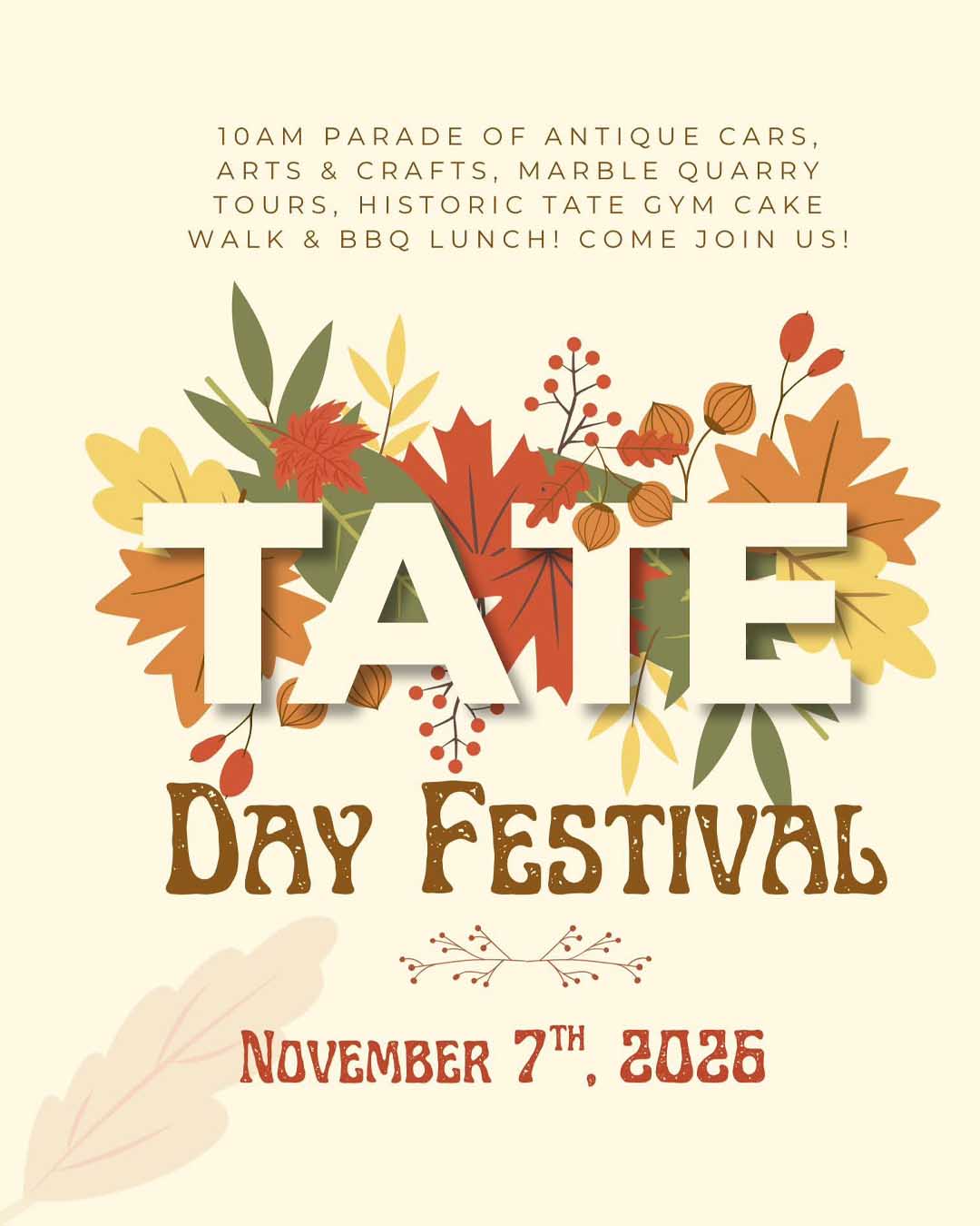 TATE DAY