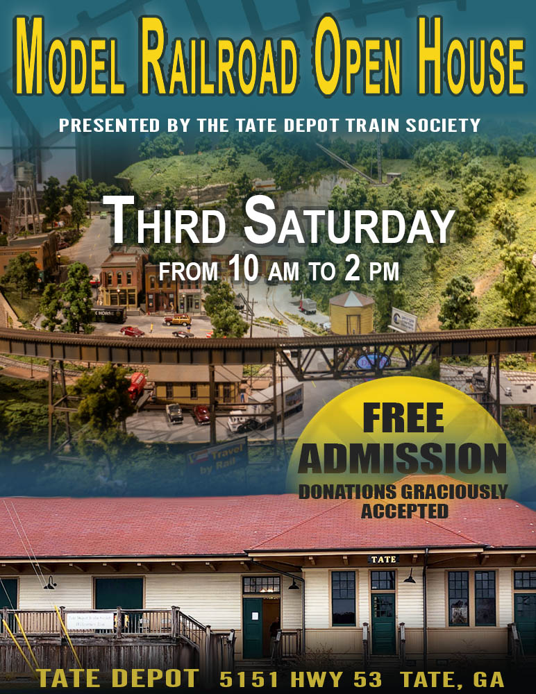 Tate Depot Model Train Railroad