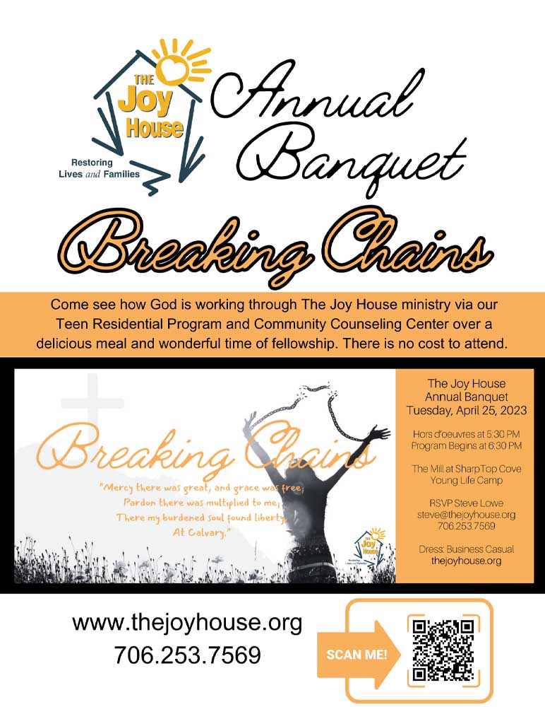 The Joy House Annual Banquet