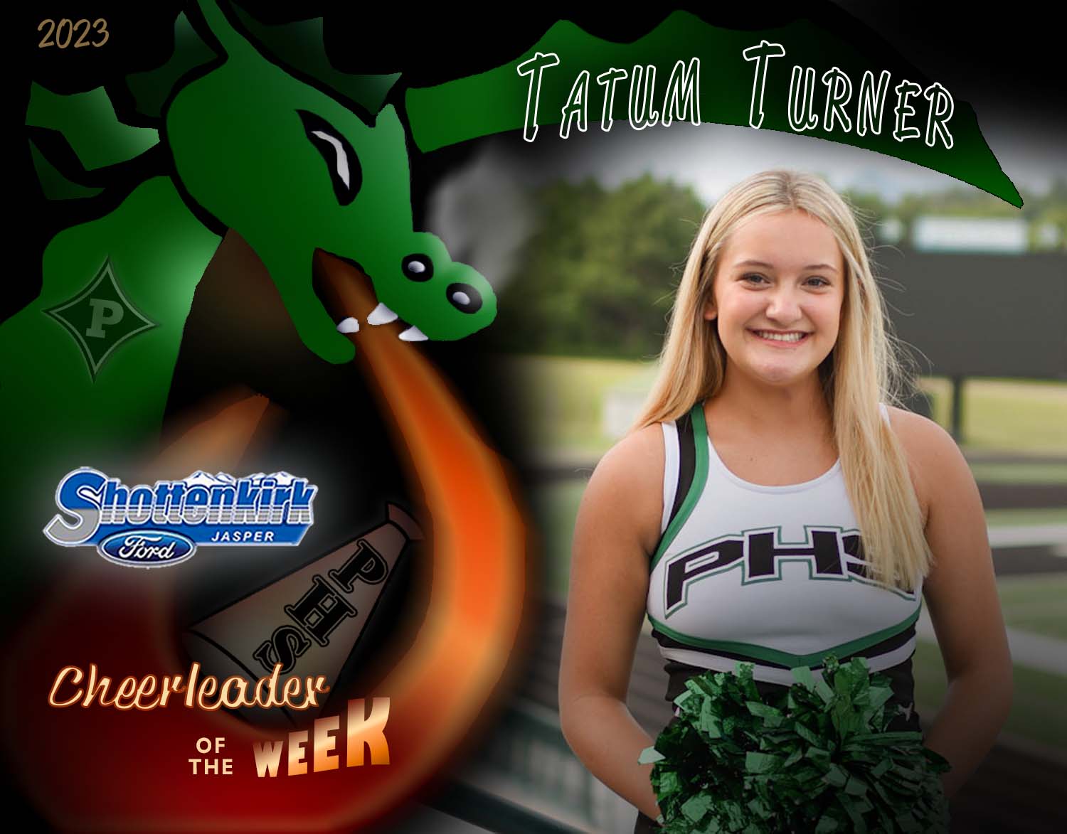 PHS Cheerleader of the Week #3 - Tatum Turner