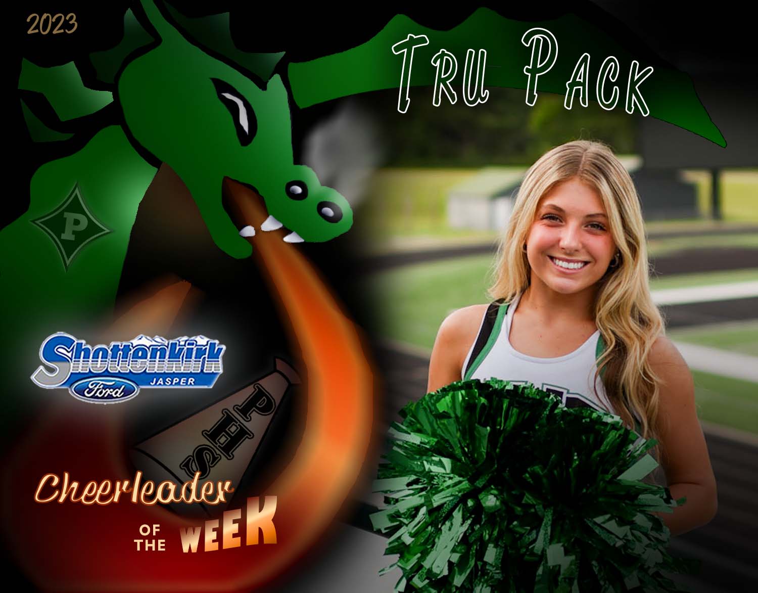 PHS Cheerleader of the Week #5 - Tru Pack