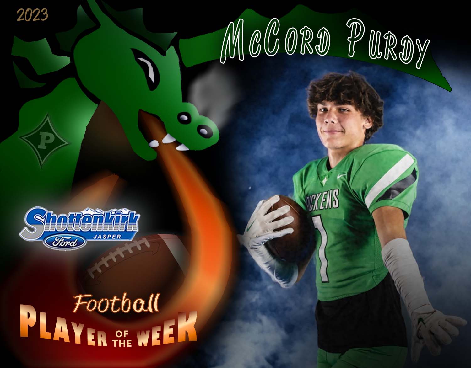 PHS Football Player of the Week #4 - McCord Purdy
