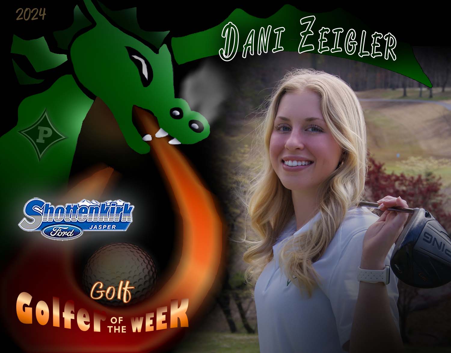 PHS Boys Golf Golfer of the Week #2 -  Dani Zeigler