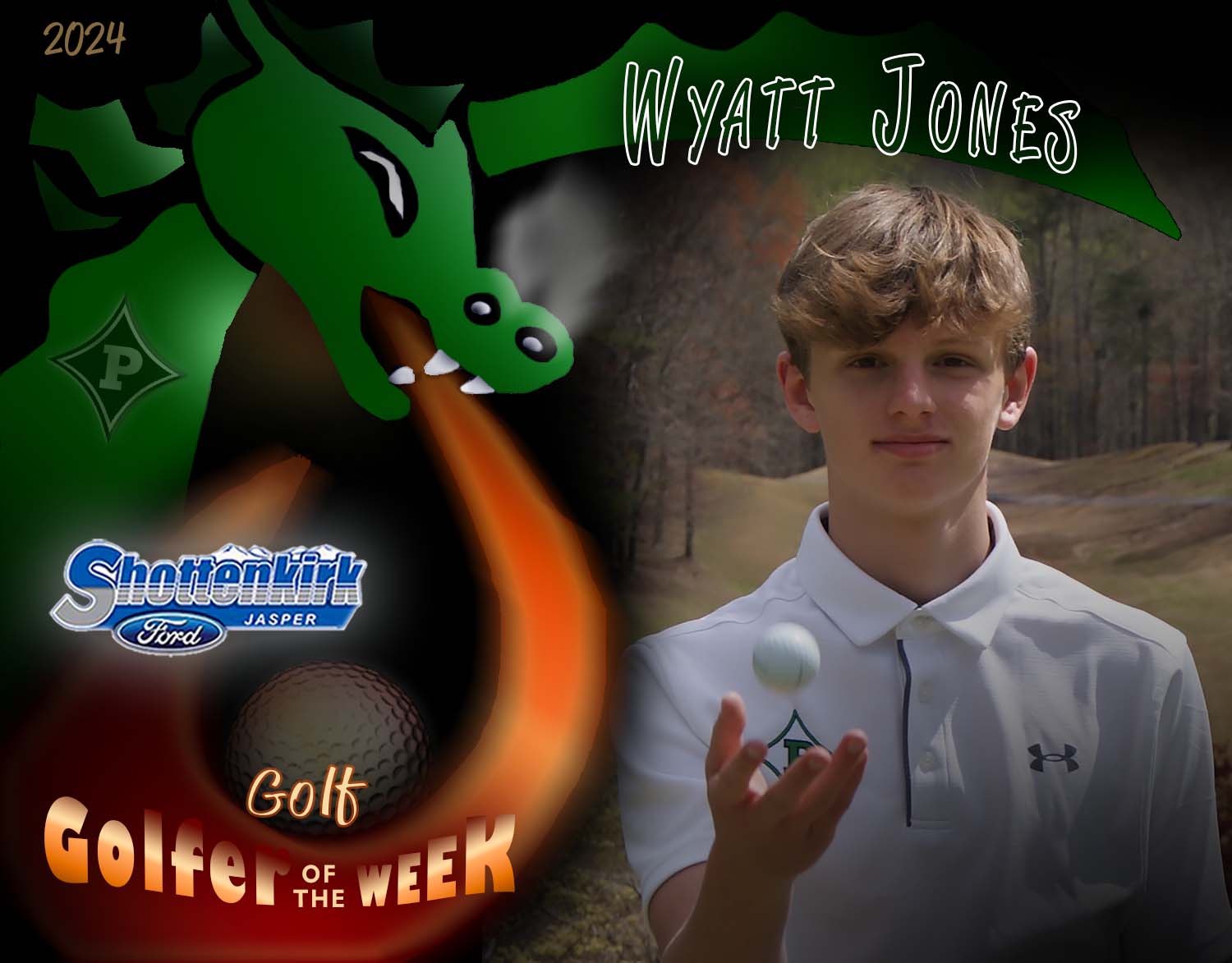 PHS Boys Golf Golfer of the Week #4 -  Wyatt Jones