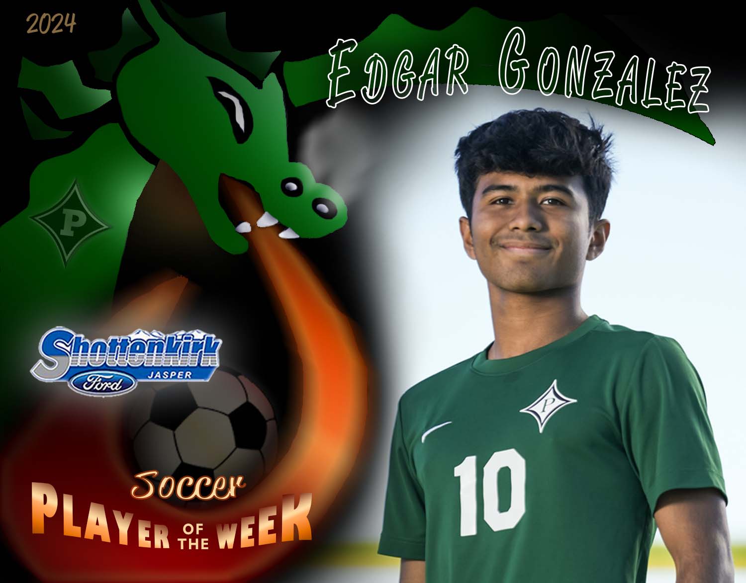 PHS Boys Soccer Players of the Week #3 -  Edgar Gonzalez
