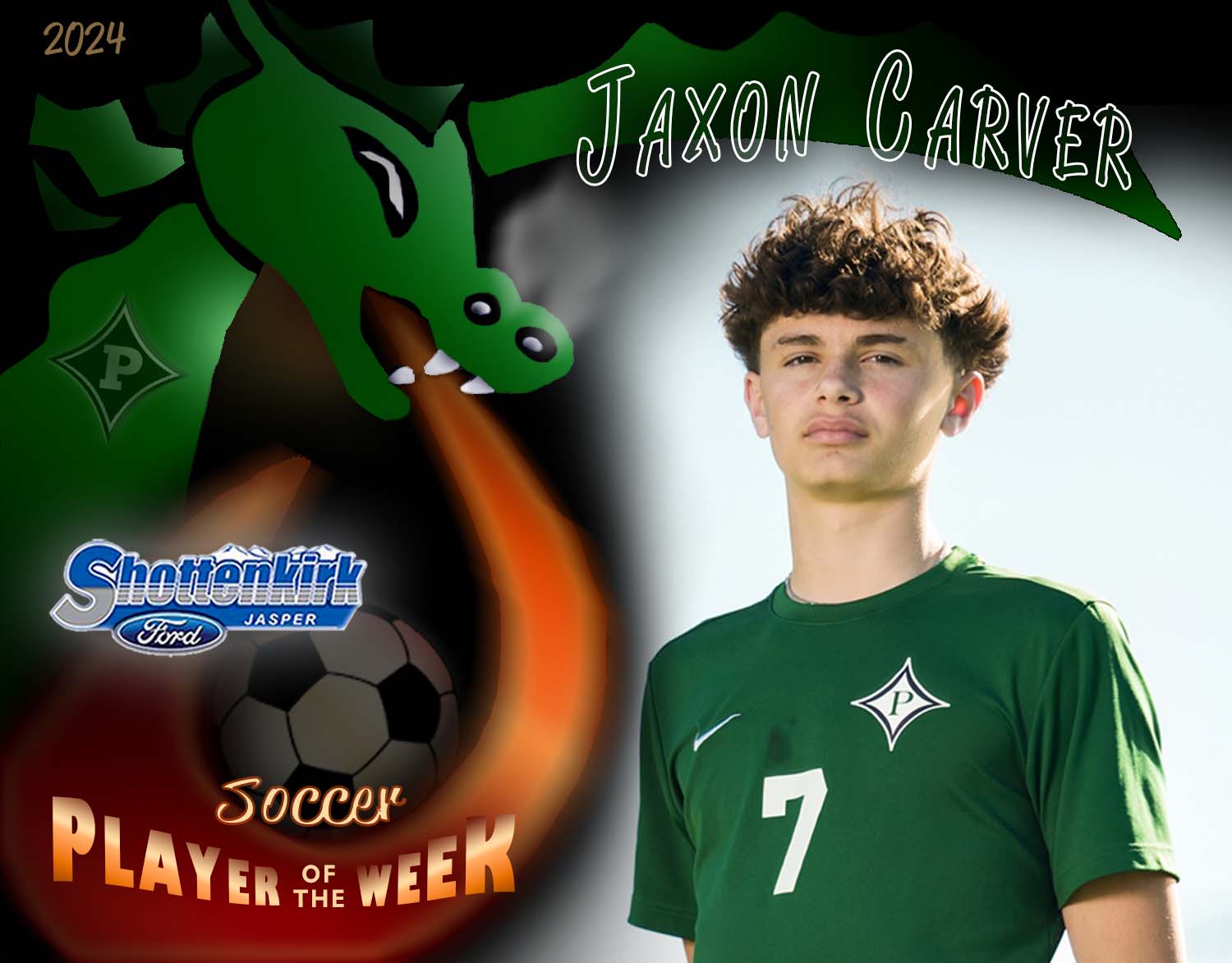PHS Boys Soccer Players of the Week #4 -  Jaxon Carver