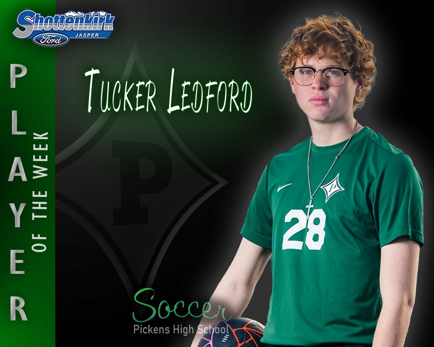 PHS Boys Soccer Player of the Week #2 - Tucker Ledford