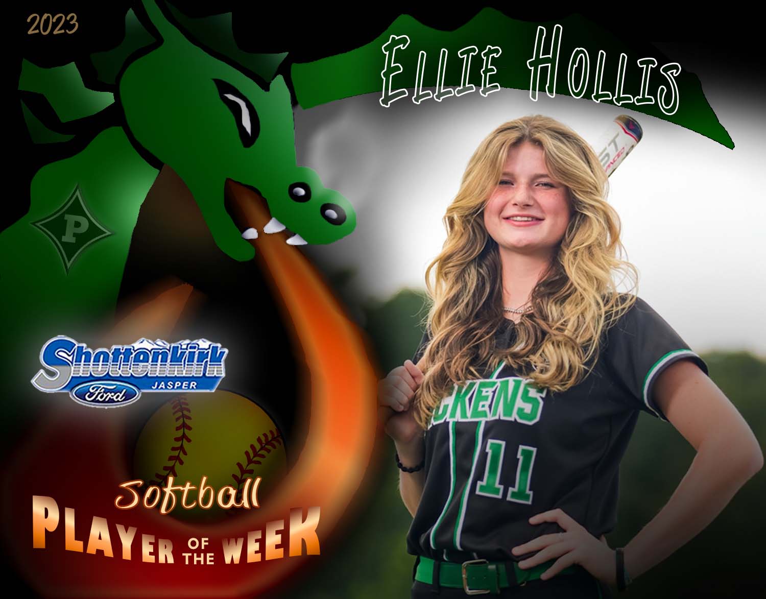 PHS Softball Player of the Week #6 - Ellie Hollis