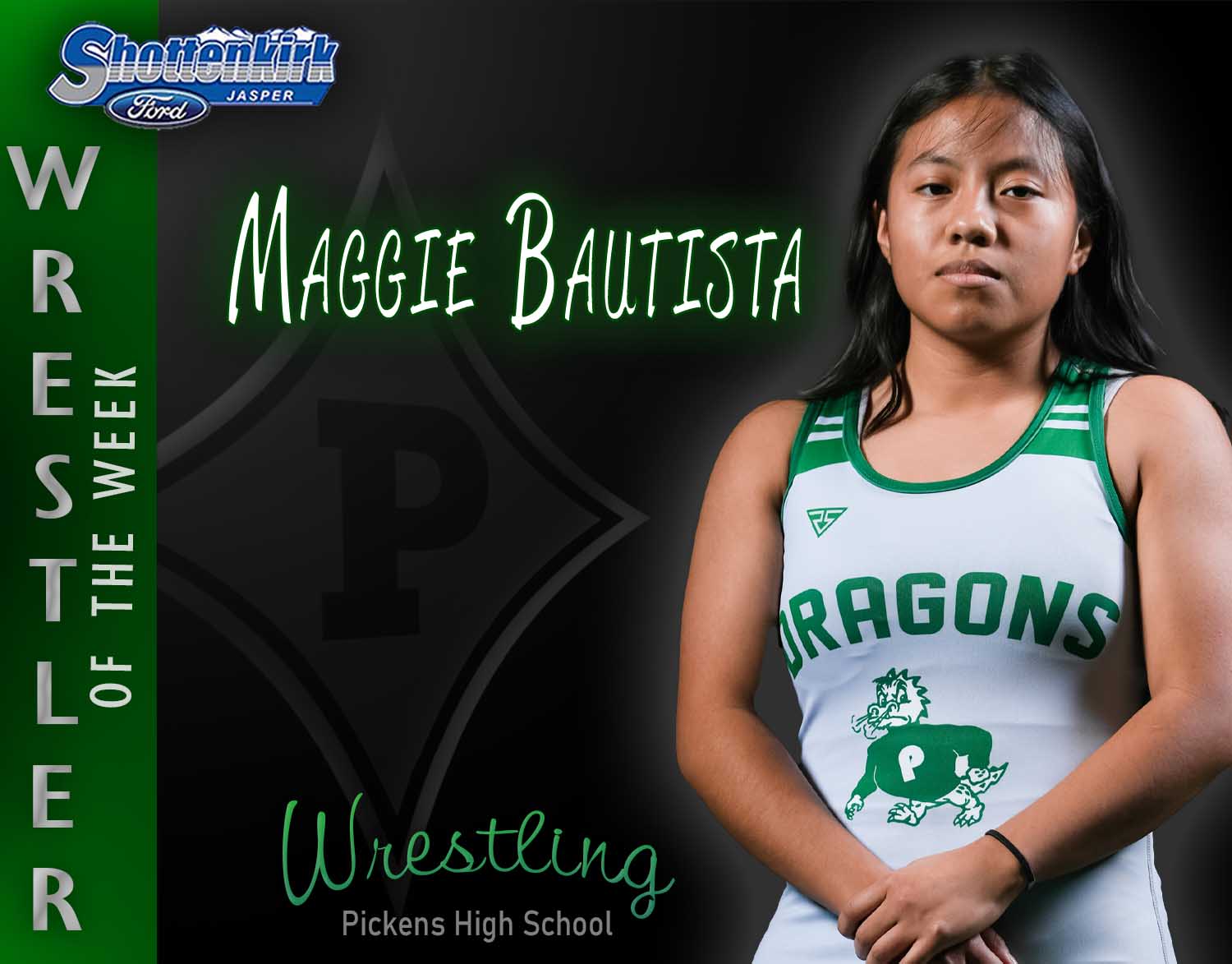 PHS Wrestler of the Week - Maggie Bautista