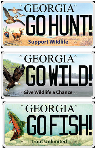 New Wildlife License Plates Now Available!