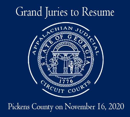 Grand Juries To Resume in the Appalachian Judicial Circuit