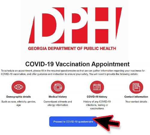 North Georgia COVID-19 Vaccination Registration Switches to  DPH Online Portal