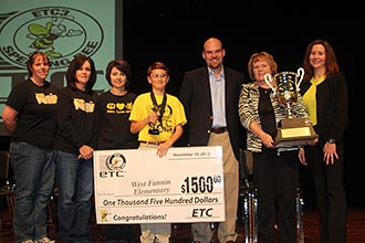 Matthew Shirah wins ETC Spelling Bee