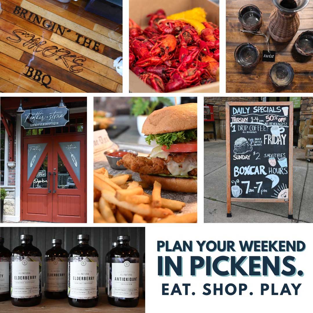 What to Know in Pickens This Weekend! 