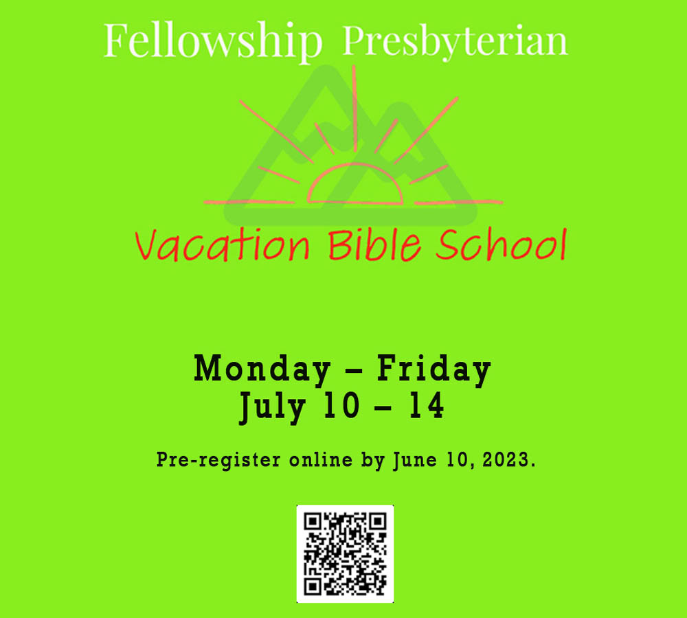 Vacation Bible School is Back at Fellowship Presbyterian