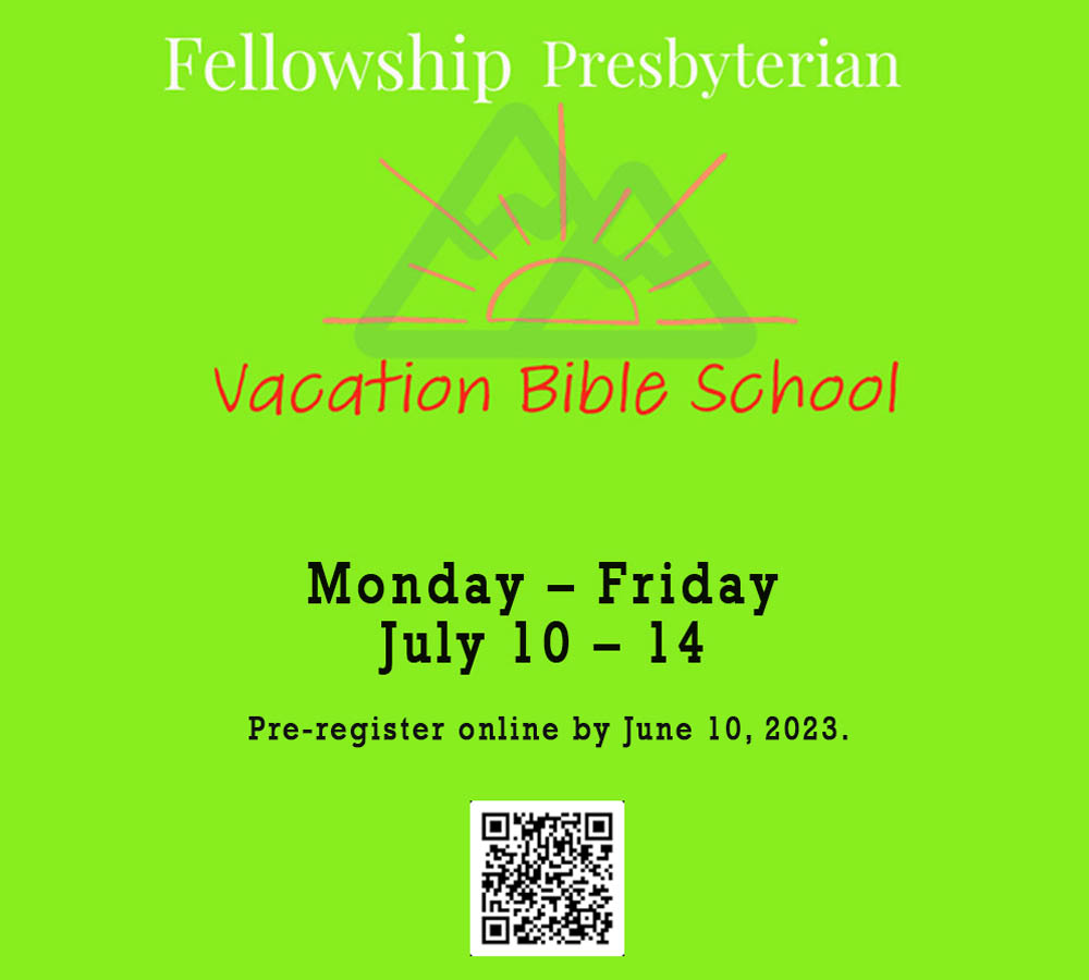 Vacation Bible School is Back at Fellowship Presbyterian