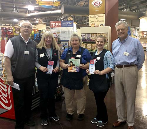 Foothills IGA Market  supports 'Love of Literacy'