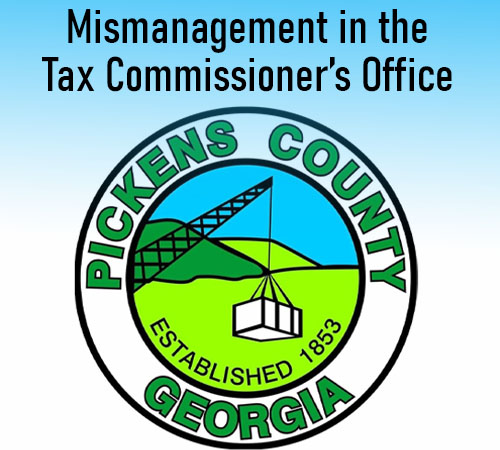 UPDATE:  Darrin Satterfield resigns as Tax Commissioner of Pickens County