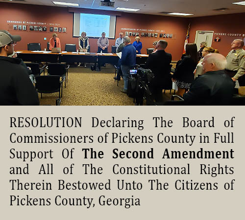 Pickens County Board of Commissioners February 2020