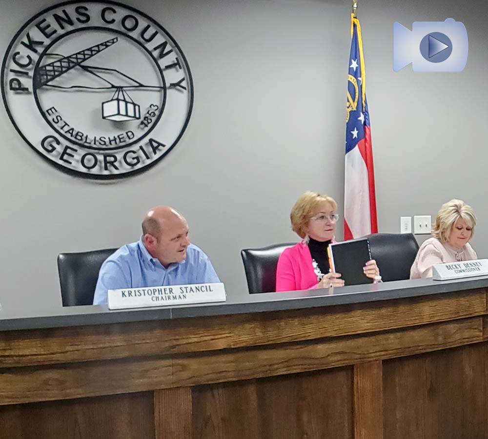 Pickens County Board of Commissioners September 16, 2021