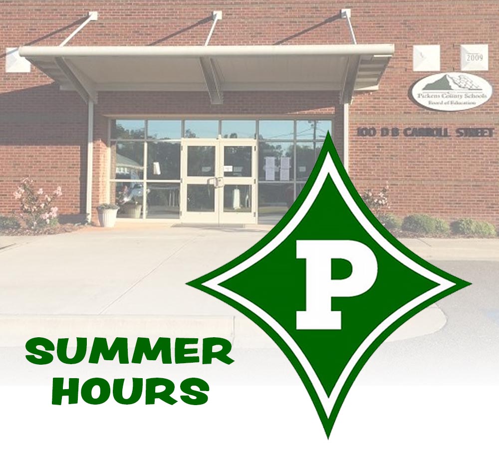 Pickens County School District Summer Hours