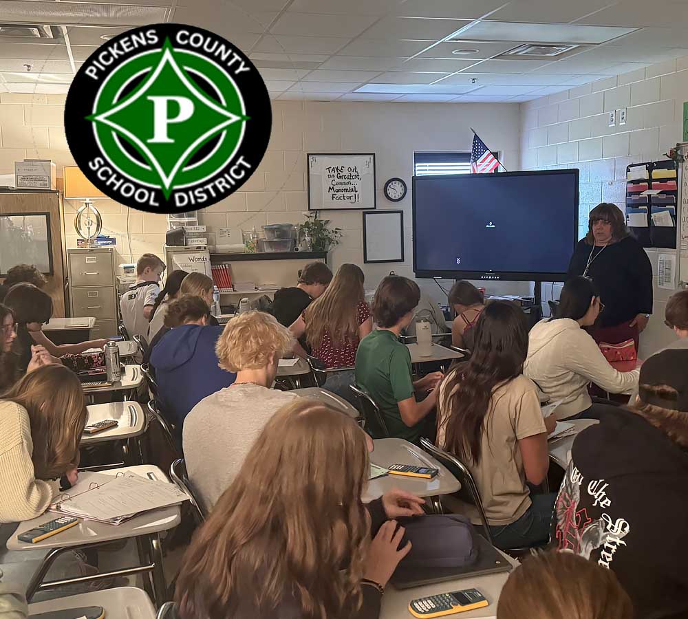 Pickens High Recognized as Math Leader School