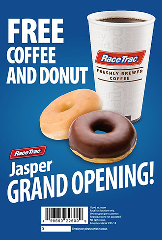 $0 RACE TRAC Coffee and Donuts 2006 Gift Card 