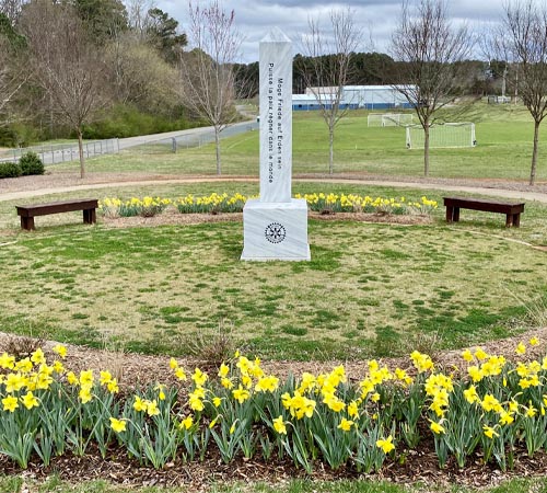 Rotary to Dedicate Holocaust Children?s Daffodils at The Peace Park 2 pm Sunday