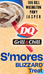 Smores Blizzard at Dairy Queen in Jasper