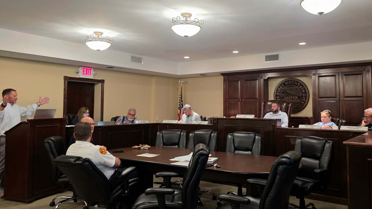 Jasper Budget Work Session ctober 9, 2025